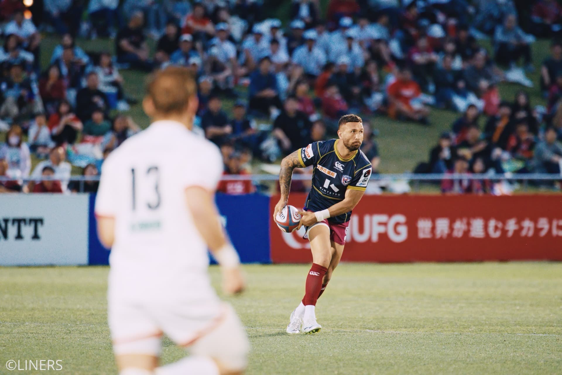 Quade Cooper sprint training